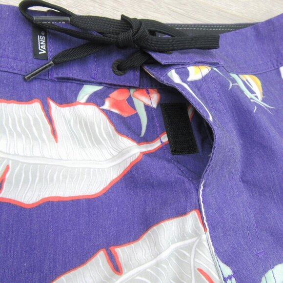 Vans Era Arachnafloria Boardshort Swim Trunks Men's Size 34 NEW - Picture 5 of 14